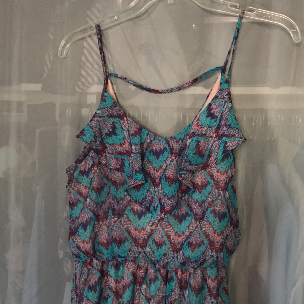 Lush Ruffle dress. Size L - Picture 3 of 6